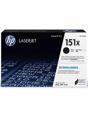 Hp W1510X (151X) Siyah Laserjet Toner 9.700 Sayfa