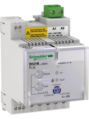 Schneıder 56163 RH21M 30MA-300MA 0-6 Msn K.akım Koruma Rölesi