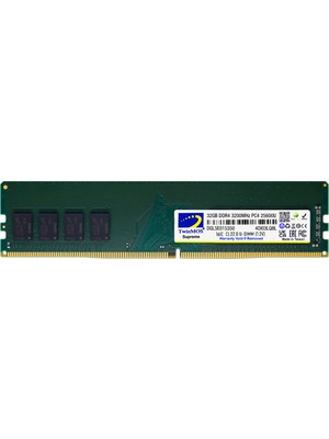 Twınmos MDD432GB3200DWO 32GB (Tek Parça) Ddr4 3200MHZ Pc Bellek
