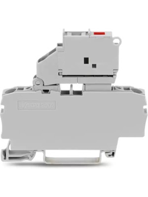 Wago 2002-1611/1000-541 2.5-4 mm Gri 12-30V Ledli Sigortalı Klemens