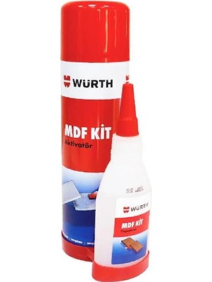Würth Mdf Kit Aktivatör Hızlı Yapıştırıcı 100 ML+500 Ml( 0892100444028 24 )