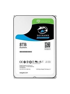 Seagate ST8000VX010 Skyhawk 3.5" 8tb 5400RPM 256MB Sata 7/24 Harddisk