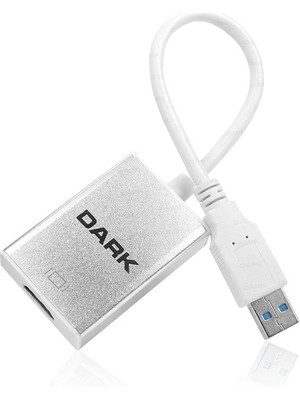 Dark DK-AC-UGA33 HDMI USB 3.0 / 2.0 (Harici Ekran Kartı ) Çevirici