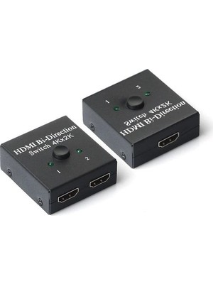 Dark DK-HD-SW201 4K HDMI 4K Iki Yön Switch&amp;sinyal