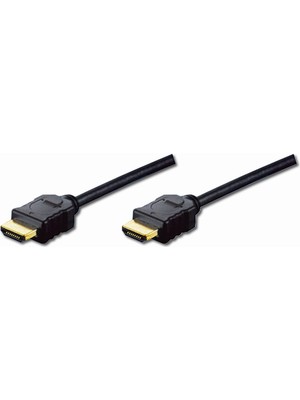 Digitus  AK-330107-050-S 5m HDMI H.s 4K Altın Kapl