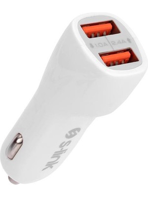 S-Link IP-805 2.4A Iki USB Araç Şarj Cihazı