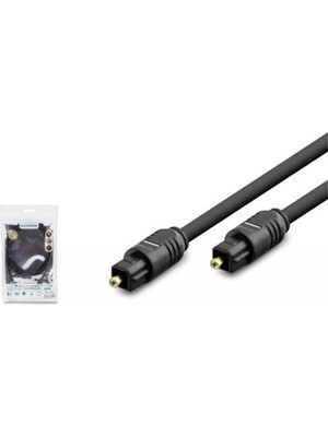 Hadron HDX7805 Fıber Optıcal Kablo Pvc 1.5m Siyah