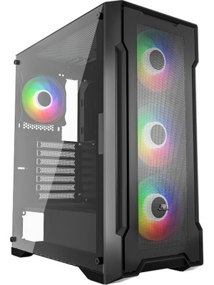 Powerboost PB-PS6849B 650W 80+ Bronze Usb3.0 MESH4*12CM R.bow Atx Gam Siyah Kasa