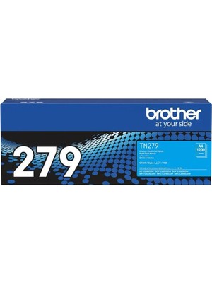 Brother TN-279C Cyan Mavi Toner HL-L3280CDW  DCP-L3520-3560 MFC-L3720-3760-8390 1.200 Sayfa