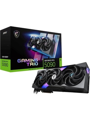 Msı Geforce RTX5090 32G Gamıng Trıo Oc 32GB Gddr7 512 Bit Dlss 4 Ekran Kartı