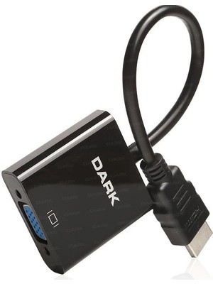 Dark Dk-Hd-Ahdmıxvga4 HDMI To VGA Çevirici Dönüştürücü