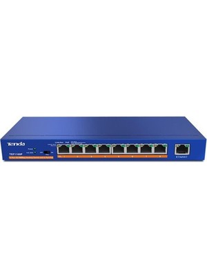 Tenda TEF1109P-8-63W 9 Port 8 Port Poe+ 10-100 Switch