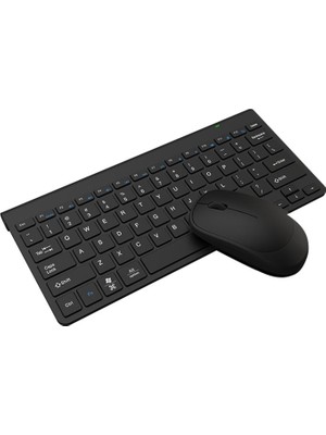 Everest KB-BT72 Elıte Black Metalik Bluetooth Kablosuz Q Klavye + Mouse Set