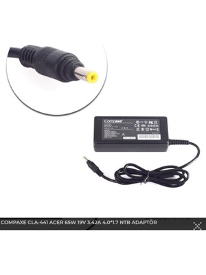 Compaxe CLA-441 19V 3.42A (4.0x1.7) Acer Notebook Adaptörü