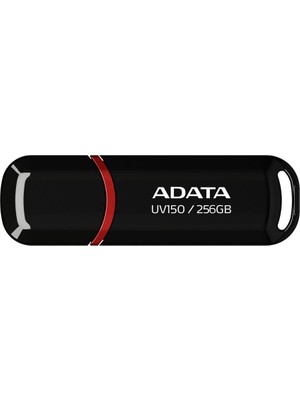 Adata UV150-256GB Usb3.2 Gen1 Black Flash Bellek
