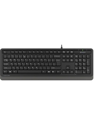 A4 Tech FK10 Kablolu USB Q Klavye,siyah-Gri