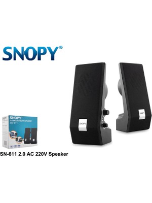 Snopy SN-611 2.0 3W-2 Speaker