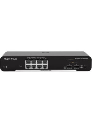 Ruıjıe-Reyee RG-NBS3100-8GT2SFP 8 Port 10/100/1000 Yönetilebilir (L2) 2 Sfp Switch