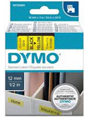 Dymo S0720850 D1 Yedek Şerit, 19 mm x 7 Mt, Beyaz- Kırmızı (45805)