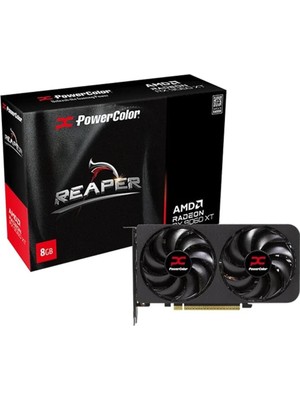 Powercolor reaper Radeon RX9060XT 8g-A 8gb Gddr6 128BIT Gaming (Oyuncu) Ekran Kartı