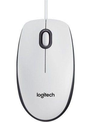 Logitech 910-003360 B100 Beyaz Kablolu Mouse
