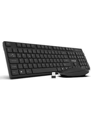 Inca IWS-537 Q Türkçe Kablosuz Siyah Klavye+ Mouse