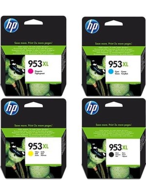 Hp L0S70AE + F6U16AE + F6U17AE + F6U18AE 953XL Kartuş Seti