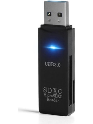 Dark DK-AC-UCR303 Micro Sd &amp; Sd USB 3.0 Harici Kart Okuyucu