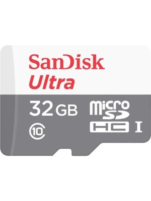 Sandisk 32GB SDSQUNR-032G-GN3MN Ultra Microsdxc 32GB 100MB-S Class 10 Uhs-I Hafıza Kartı