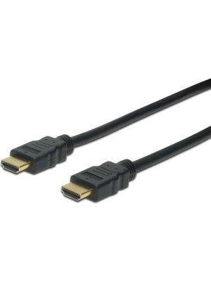 Digitus  AK-330107-100-S 10M HDMI H.s 4K Altın Kap