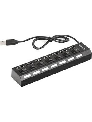 Dark Dk Ac USB272 7 Port Anahtarlı Usb2.0 Hub
