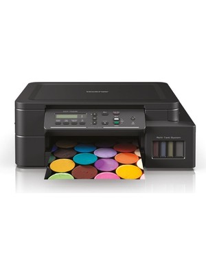 Brother DCP-T520W Yazıcı-Tarayıcı-Fotokopi Wi-Fi Renkli Mürekkepli Tanklı Yazıcı 17ipm A4
