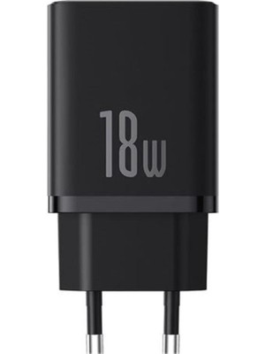 Baseus P10111405117-Z1  Cube Fast Qc 3.0 18W Usb-A Hızlı Şarj Aleti Cluster Black