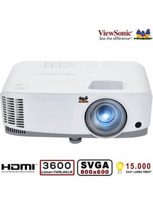 Viewsonic PA503S 3800 Ansilümen 800X600 Svga 3D Dlp Projeksiyon Cihazı