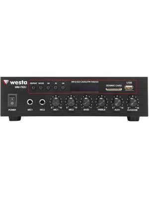 Westa WM-750U 80 Watt Mixer Anfi