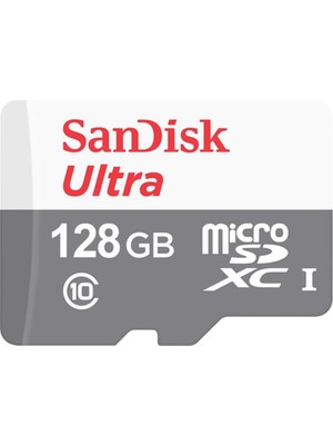 Belirtilmemiş Sandisk Ultra Microsdxc 128GB SDSQUNR Hafıza Kartı 100MB-S Class 10 Uhs-I Model SDSQUNR-128G-GN6MN