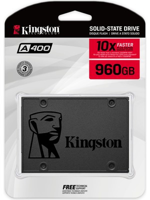 960GB Kıngston A400 500/450MBS SSD SA400S37/960G