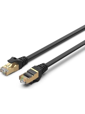 Unıtek Cat7 Patch Kablo 3mt Flat 10GBPS (C1897BK-3M)