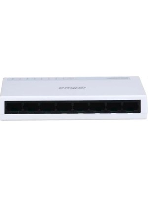 Dahua PFS3008-8ET-L 8 Port 10/100 Yönetilemez Plastik Kasa