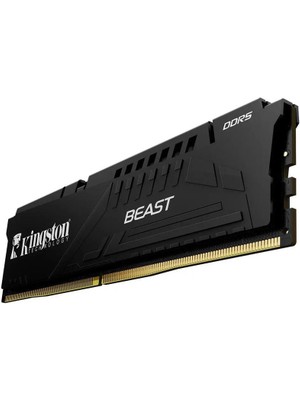 Kingston Beast KF556C36BBE-16TR 16GB (1X16GB) Ddr5 5600MHZ CL36 Siyah Gaming Ram (Bellek)