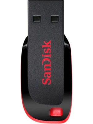 Sandisk SDCZ50-064G-B35 64GB Cruzer Blade 2.0 USB Flash Bellek