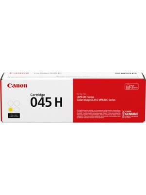 Canon CRG-045 Y Yellow Sarı 1.300 Sayfa Toner MF635-631 LBP613