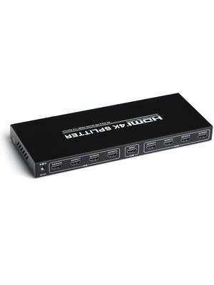 Dark Full Hd 1 Girişli 8 Çıkışlı HDMI Splitter (Sinyal Çoğaltıcı)