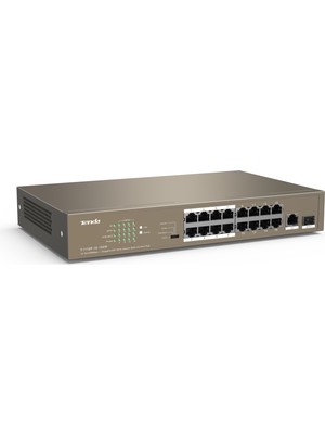 Tenda TEF1118P-16-150W 16PORT 10/100 Yönetilemez Poe Swıtch