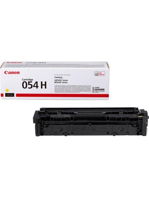 Canon CRG-054H Y Yellow Sarı Yüksek Kapasiteli Toner MF645