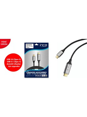 ITCH-02TX Type C To Hdmı 4K Altın Uçlu Kablo 2 Metre