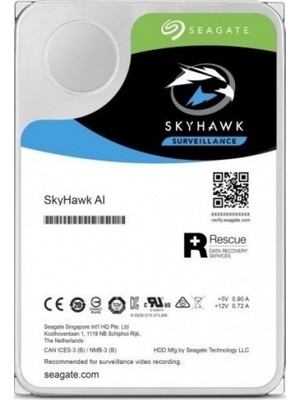 Seagate 10 Tb Skyhawk Güvenlik 7200R ST10000VE001
