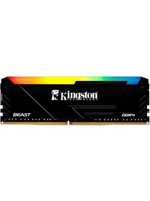Kıngston 32GB Ddr4 3200MHZ CL16 Rgb Pc Ram Beast Rgb KF432C16BB2A/32TR