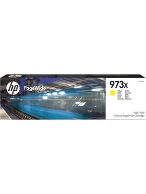 Hp F6T83AE (973X) Sarı Yuksek Kapasıtelı Pagewıde Murekkep Kartusu 7000 Sayfa