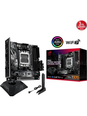 Asus Rog Strıx X870-I Gamıng Wıfı Amd Am5 Ddr5 Mtx